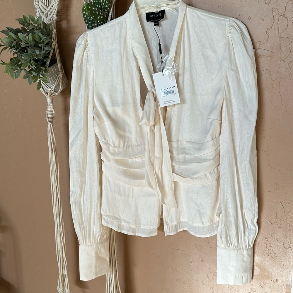 Bardot Cream Blouse